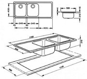 Мойка Smeg LM116S фото 2 в Екатеринбурге