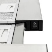 Встраиваемая вытяжка KRONA Kamilla slim 600 inox/inox (1 мотор) фото 2 в Екатеринбурге