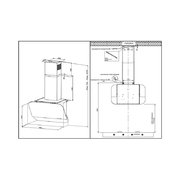 Наклонная вытяжка Korting KHC 66135 GB фото 3 в Екатеринбурге