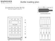Винный шкаф Dunavox DAUF-38.100DSS.TO фото 3 в Екатеринбурге