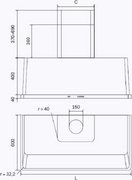Вытяжка Ilve AM150/BL фото 4 в Екатеринбурге