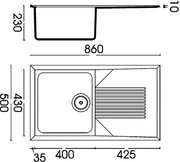 Мойка Smeg LSEQ861RA фото 2 в Екатеринбурге
