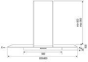 Вытяжка Kuppersberg LORA 60 X 4HPB фото 2 в Екатеринбурге