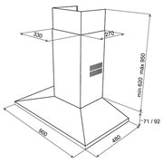 Вытяжка Teka DSB 90 STAINLESS STEEL фото 2 в Екатеринбурге