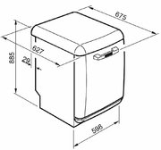 Посудомоечная машина Smeg BLV2X-2 фото 2 в Екатеринбурге