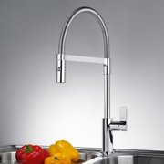 Смеситель Franke Ambient с выдвижным шлангом хром фото 2 в Екатеринбурге