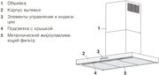 Островная вытяжка V-ZUG AiroClearIsland V6000 AI6T12LQTLG фото 3 в Екатеринбурге