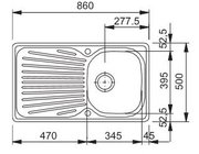 Мойка Franke MON 611 фото 2 в Екатеринбурге