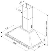 Вытяжка Smeg KT110BL фото 2 в Екатеринбурге