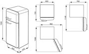 Холодильник Smeg FAB30LB1 фото 3 в Екатеринбурге