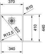 Мойка Franke CMX 110-34 фото 2 в Екатеринбурге