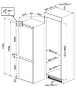 Холодильник Smeg C8194TN2P фото 4 в Екатеринбурге