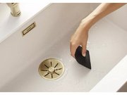 Набор декоративных элементов C-overflow и InFino® Satin Gold (одна чаша) Blanco 203476 фото 2 в Екатеринбурге