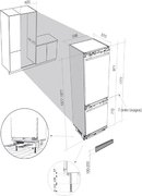 Встраиваемый двухкамерный холодильник De Dietrich DRN 1017 I фото 2 в Екатеринбурге