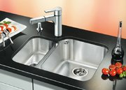 Мойка Бланко Ypsilon 550-U чаша справа нержавеющая сталь фото 2 в Екатеринбурге Мойка Blanco Ypsilon 550-U чаша справа нержавеющая сталь фото 2 в Екатеринбурге