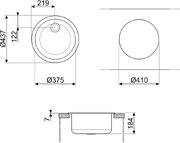 Мойка Smeg VFU43SFR фото 4 в Екатеринбурге