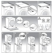 Соединительный элемент с выдвижной пололкой Bosch WTZ27500 фото 2 в Екатеринбурге