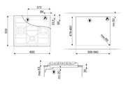 Варочная панель Smeg SER60SGH3 фото 4 в Екатеринбурге