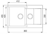 Мойка Тека CLIVO 60 B-TQ ALUGRAUMETALLIC фото 3 в Екатеринбурге Мойка Teka CLIVO 60 B-TQ ALUGRAUMETALLIC фото 3 в Екатеринбурге