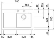 Мойка Franke Mythos MTK 611-78 оникс фото 2 в Екатеринбурге