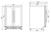 Винный шкаф Dometic E40FGD Elegance фото 3 в Екатеринбурге