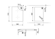 Варочная панель Smeg SIM631WLDX фото 4 в Екатеринбурге