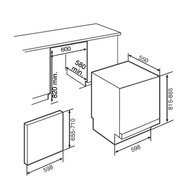 Посудомоечная машина Teka DW1 605 FI фото 3 в Екатеринбурге