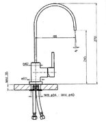 Смеситель Smeg ME1A фото 2 в Екатеринбурге