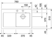 Мойка Franke Mythos MTK 611-78 графит фото 2 в Екатеринбурге