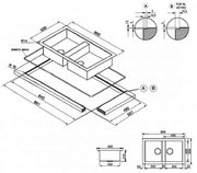 Мойка Smeg LQR862F-2 фото 3 в Екатеринбурге