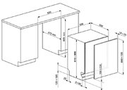 Посудомоечная машина Smeg STP364T фото 2 в Екатеринбурге