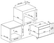 Микроволновая печь Smeg SF4309MX фото 2 в Екатеринбурге