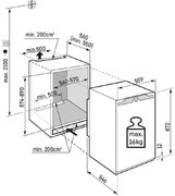 Встраиваемый холодильник Liebherr IRBI3951 фото 4 в Екатеринбурге