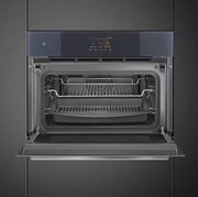 Компактный духовой шкаф с пароваркой шкаф Smeg SO4104APG фото 4 в Екатеринбурге