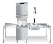 Купольная посудомоечная машина Smeg HTY520DS фото 4 в Екатеринбурге