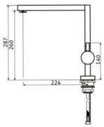 Смеситель Franke Planar 050 хром фото 3 в Екатеринбурге