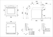 Духовой шкаф Bertazzoni FMOD6115ELB1 фото 4 в Екатеринбурге