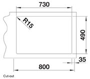 Мойка BLANCO ANDANO 700-IF/A нержавеющая сталь, клапан-автомат фото 4 в Екатеринбурге Мойка BLANCO ANDANO 700-IF/A нержавеющая сталь, клапан-автомат фото 4 в Екатеринбурге