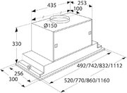 Встраиваемая вытяжка Asko CC4527S фото 3 в Екатеринбурге