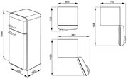Холодильник Smeg FAB30RAZ1 фото 3 в Екатеринбурге