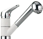 Смеситель Franke 470-1 хром/белый