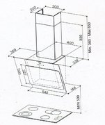Вытяжка Faber Cocktail XS BK A55 фото 2 в Екатеринбурге