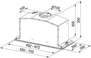 Встраиваемая вытяжка Franke Box Plus FBI 747 XS NP фото 4 в Екатеринбурге