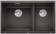 Мойка Бланко SUBLINE 430/270-U с отводной арматурой InFino® антрацит фото в Екатеринбурге Мойка Blanco SUBLINE 430/270-U с отводной арматурой InFino® антрацит фото в Екатеринбурге