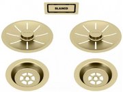 Набор декоративных элементов Blanco C-overflow и InFino® Satin Gold (две чаши) 203477 фото в Екатеринбурге