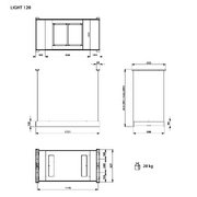 Вытяжка Falmec LIGHT 120 BLACK фото 4 в Екатеринбурге