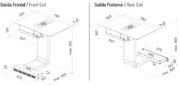 Варочная панель с вытяжкой Pando E-390/78 V.1130 ECO PLUS + DIFUSOR фото 4 в Екатеринбурге