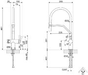 Смеситель Smeg MID20MN фото 2 в Екатеринбурге