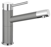 Смеситель Blanco Alta compact chrome/Silgranit алюметаллик