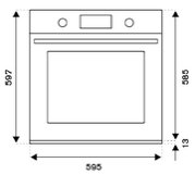 Духовой шкаф Bertazzoni F6011MODVTC фото 2 в Екатеринбурге